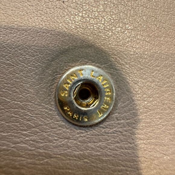 Yves Saint Laurent Taupe Card Holder - Picture 13 of 16